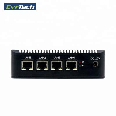 China VPN NANO Router Barebone Firewall Mini PC with 4 Gigabit LAN Support CPU EMMC and E3845 PBOX-N-E3845 for sale