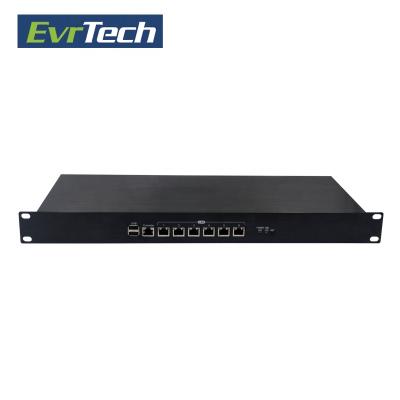 China 1U Server Rackmount Chassis With 6 LAN Ports Support 2 Group Bypass Function For Firewall / Router 1U1900P for sale