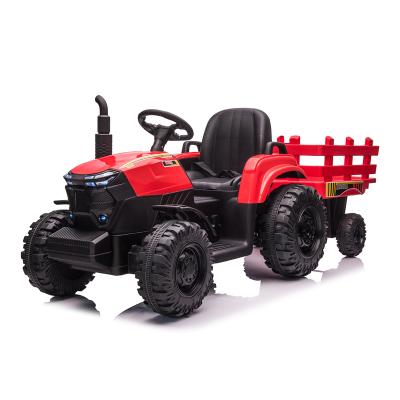 China Ride On Toy 2021 Kids Ride On Toy Car Kids Tractor With Trailer Ride On Tractor Car for sale