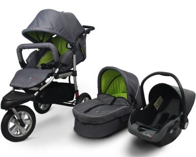 China Cotton Baby Stroller 3 in 1 with EN1888 Approval Baby Stroller Baby Pram for sale