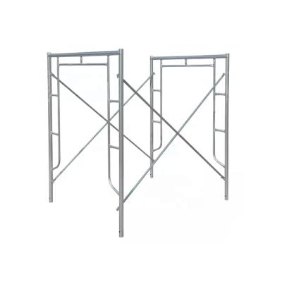 China Industrial walk through HDG portable scaffolding h frame scafolding for sale