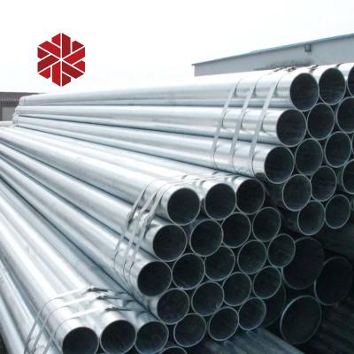 China Structure Pipe 2mm Thickness Pre Galvanized Round Scaffolding Pipe for sale