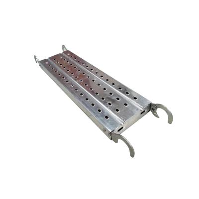 China industrial plank/ladder zinc galvanized steel enganchedo tablon de acero d'andamio de formwork plank withhook steel planks for sale for sale