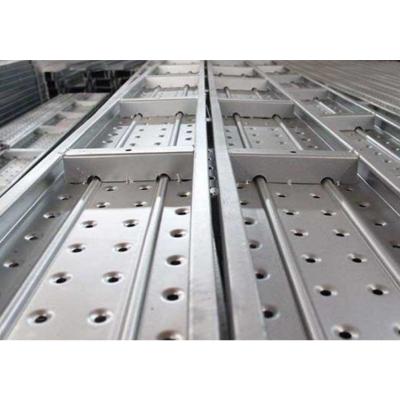 China Industrial Aluminum Planks Galvanized Ringlock Scaffolding 240 Construction Q235 Perforated Steel Plank for sale