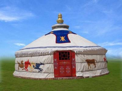 China 4m Diameter Mongoolse Overkoepelde Tent/Yurt-het Kamperen Tent voor zich het Leven of het Richten Te koop