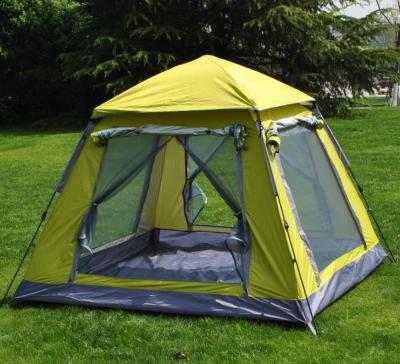 Chine Diverse tente de camping professionnelle de personne de la couleur 4 3.2sqm avec Polonais en aluminium à vendre