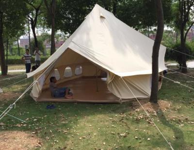 China Tienda de lona al aire libre del círculo del algodón del estilo redondo de Bell para el jardín, pradera, desierto en venta