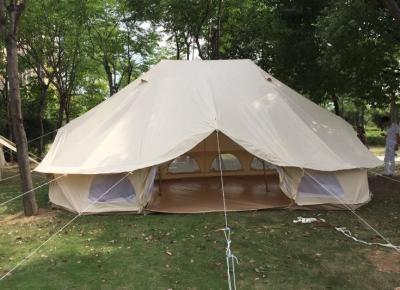 Chine Tente de Glamping de famille de l'espace de Lotus 5m de safari grande 8FT x 8 pi X 6,5 pi X 2 pi à vendre