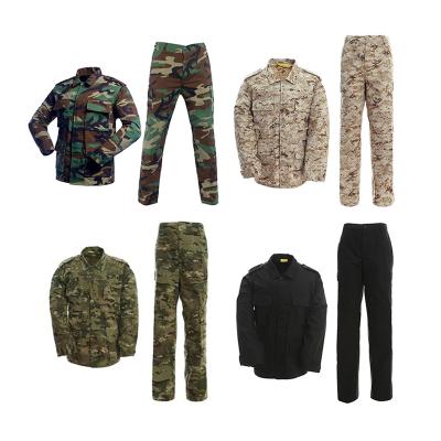 China Custom Men's Field Combat Uniform BDU Military Uniform Soldier Army Suits Breathable Tactical Jungle Uniform for sale