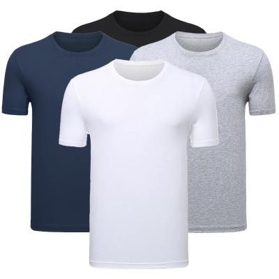 China Breathable Men Round Neck Sports New Light Weight Summer Short Sleeve Comfortable Original T-shirts for sale