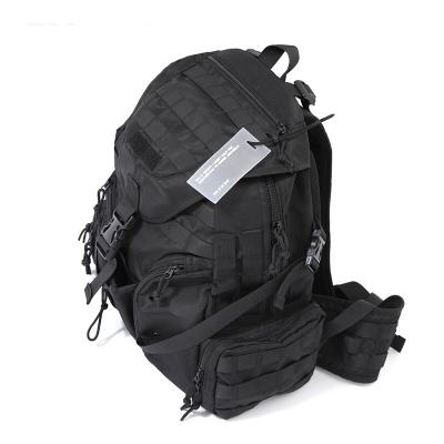 China Waterproof Double Shoulder Bag Black Backpack Fashion Laptop Bag Outdoor Travel Bag Backpack for sale