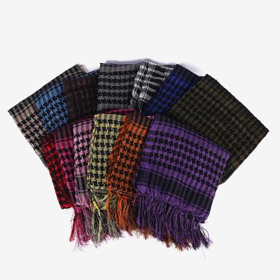 China Wholesale Popular Outdoor Men's Hemagh Tactical Desert Scarf Arabian Desert Scarf Fashion Military Head Scarf for sale