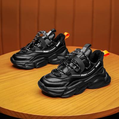 China Fashion trend wholesale winter warm comfortable non-slip warm sale child sports sneakers kids shoes high quality boys for sale