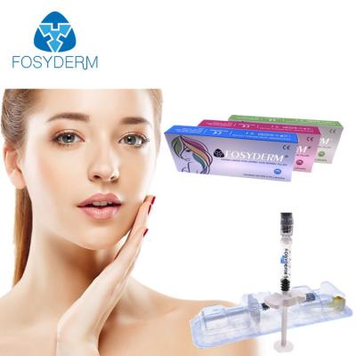 China Fosyderm 1 ml Hyaluronzuur Gezichtsfiller voor Lippen Neus Injectie Veiligheid Te koop