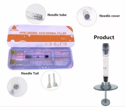 China 24 mg/Ml Konzentration HA Füllstoff sichere wirksame Verbesserungen zu verkaufen