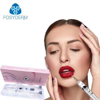 China Lippenhautfüller-Hyaluronsäure-Einspritzung Fosyderm 2ml Derm für 8-12 Monate zu verkaufen