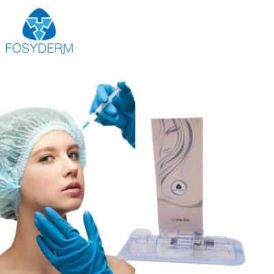 China La cruz cutánea del llenador de Fosyderm ligó la inyección ácida hialurónica 24mg/Ml de los labios del gel para la pluma de Hyaluron en venta