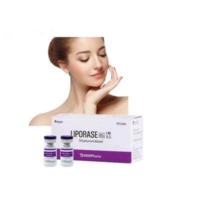 China Korea Hyaluronidase Solution Dissolves HA Dermal Filler Liporase Injection for sale