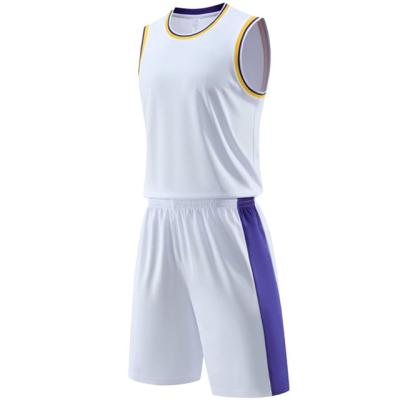 China wholesale Youth Breathable Breathable Game Suit Basketball Training Vest Basketball Clothing Trend Sports Wear Uniform for sale