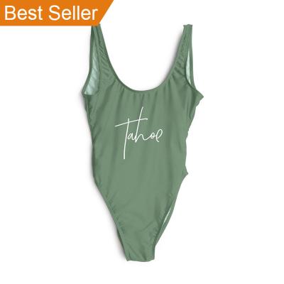 China 2022 Custom Made Print Italian Teen Single Ladies Swimsuit Custom Ladies Bikini Color Swimwear OEM Breathable Bikini Factory for sale