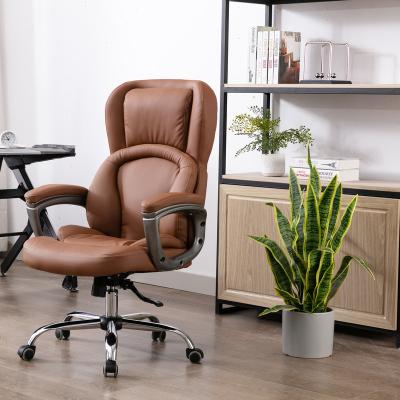 China MAOCHANG adjustable hot sale (height) typecomputer director office modern brown modern executive leather chair for sale