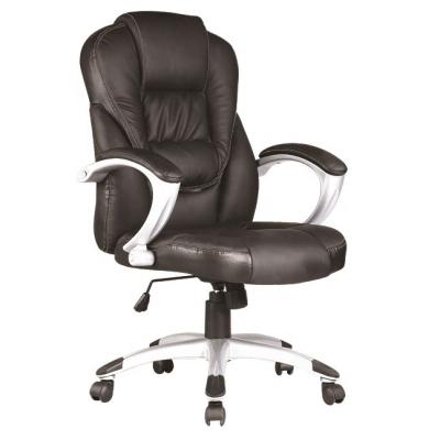 China (Height) Adjustable M&C Height Adjustable Rotate Ergonomic PU Leather Office Chair for sale