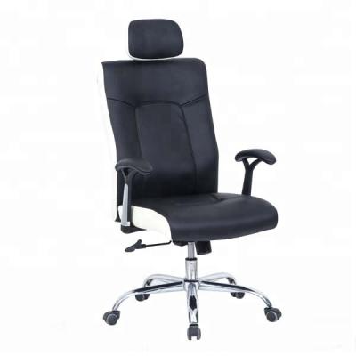 China M&C Swivel Adjustable Modern Ivory Color Modern High Back (Height) Comfortable Korean Type Office Chair With Headrest for sale