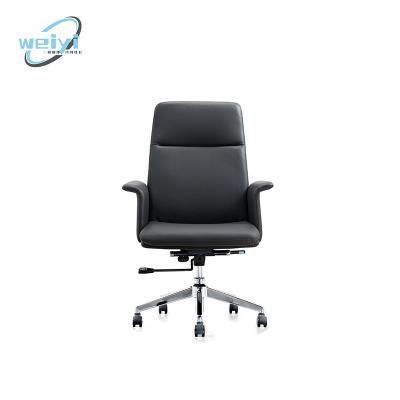 China Leather Office Chair Executive Ergonomic Office Chair (Size) Adjustable Modern Luxury Boss Swivel Director Chair for sale