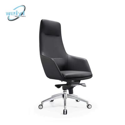 China Furniture Modern Luxury Boss Office Chairs Comfortable Office Leather Leather Chair (Size) High Back Adjustable Executive Director Chair for sale