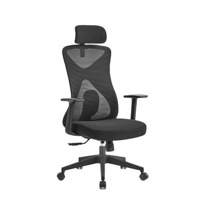 China Wholesale Adjustable Height Adjustable Mesh Office Chair Home Computer Ergonomic Chair With Headrest for sale