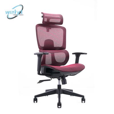 China Lumbar Support Mesh Ergonomic Office Chair (Height) Executive Office Adjustable Hot Selling Computer Chair Lumbar Support for sale