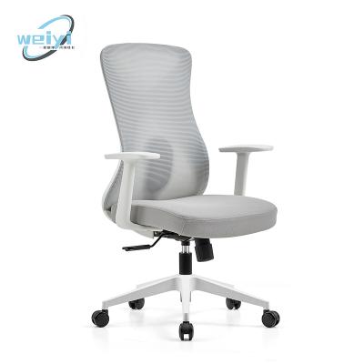 China Hot Selling Ergonomic (Height) Adjustable Desk Chairs Computer Desk Task Mesh Chairs With Armrests for sale