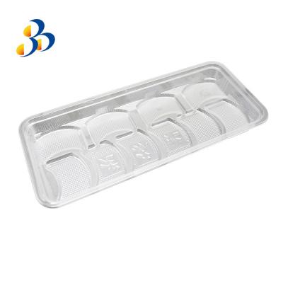 China Disposable PP Transparent Pastry Fruit Blister Packing Box Thickened Plastic Inner Packing Box Support for sale