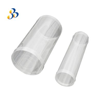 China PP Factory Stain Cover PP Plastic Double Cylinder PP Transparent Cylinder Barrel for sale