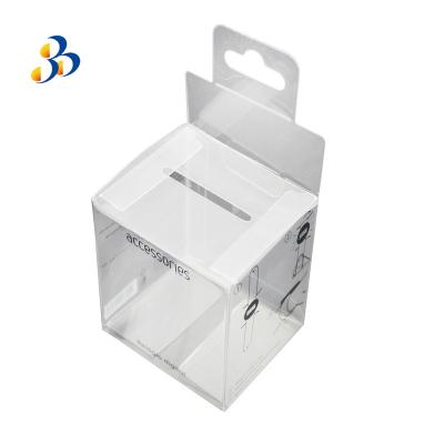 China Packaging Transparent PP Fill In Box Box Logo PP Frosted Plastic Folding Plastic Packing Box for sale