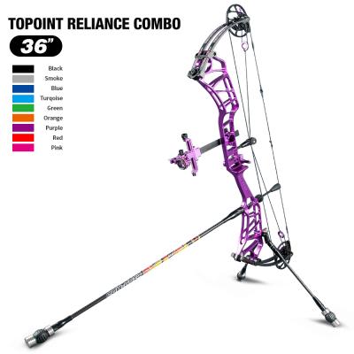 China TOPOINT ARCHERY Target Compound Shooting Confidence, Adjustable Dual Cams, Riser & CNC Machine Cams, Gordon Limbs, BCY String, LH & RH for sale