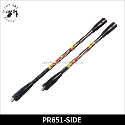 China Shooting Target Long Rod Stabilizers, Topoint Archery Pure 3K Cabon Made, Competition Level, 12