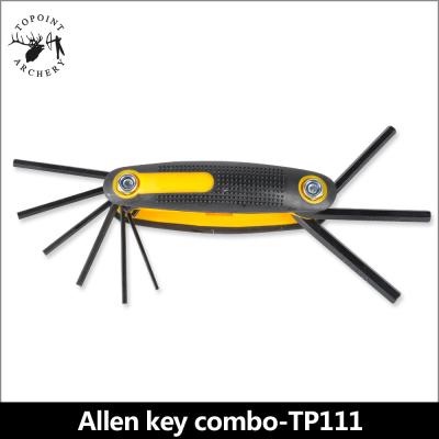 China TOPOINT TP111 Archery Shooting Multifunctional Hex Wrench Allen Key Combo Wrench Set for Hunting Compound Bow Adjust Bow Tool for sale