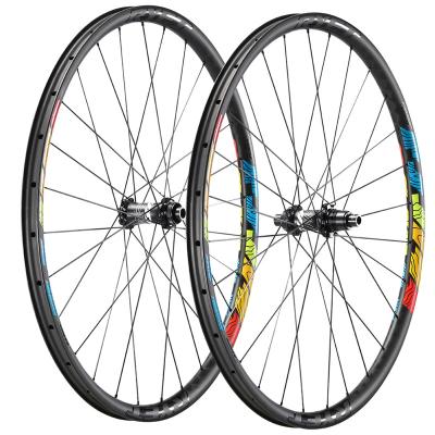 China Mountain Bikes 2021 29er RYET 12S MTB READY WHEELSETS 28H XC width 15*110MM TUBLESS WHEELSETS 28H XC 29er 12S 29er 12S WHEELSETS READY to race for sale