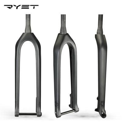 China 2021 LEXON Mountain Bikes Carbon Slant MTB Fork Bike Front Fork 1-1/8