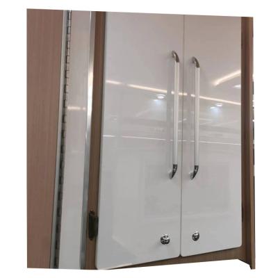 China Modern Custom Kitchen Furniture shower cabinet bathroom with sink aluminum panels for rv camping caravan motorhome cabinet for sale