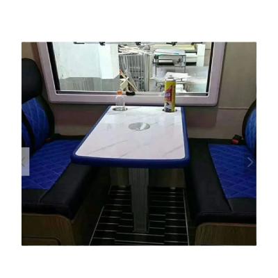 China Modern OEM 360-degree rotating table Aluminum alloy table Motorhome parts& Accessories for sale