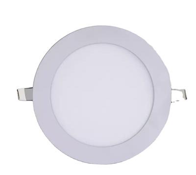 China New Arrival Modern Brightness Small Thin Recessed Round Led Panel CCT 12w Dimmable Led Panel Light for sale