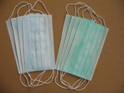 China 3-ply face mask with easy tie medical disposable products china disposable nonwoven for sale