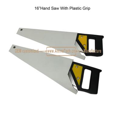 China 16”Hand Saw With Plastic Grip,Hand Tools for sale