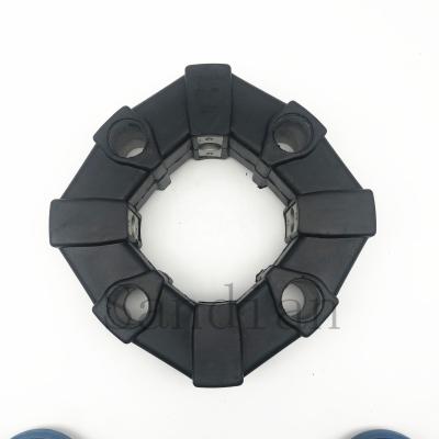 China Building Material Stores Excavator Parts Coupling Parts 80A Rubber Connect Glue Coupling Assy High Quality for sale