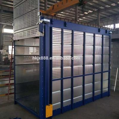 China SC100 Retail Single Cage Construction Hoist Elevator For Lifting Material People for sale