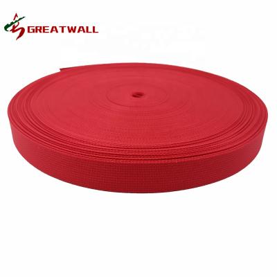 China High Quality Woven Nylon Webbing Straps High Tenacity High Tenacity Bag Straps Custom Polyester Flat Webbing for sale