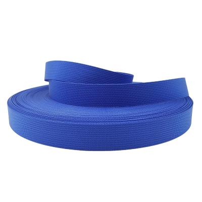 China High Tenacity In Stock Nylon Wide Striped 2.5cm Webbing Heavy Duty Webbing Twill Webbing Strap Heavy Duty Anchor Strap for sale