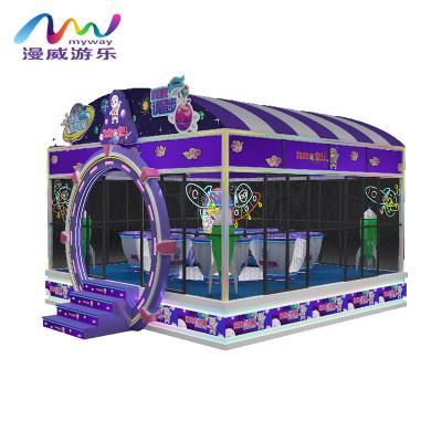 China Family Interactive Ride Ball Game Theme Park Carousel Ride Family Amusement Park Rides Fiberglass Kids Space Horse Good Theme Shopping MallFor Sale for sale